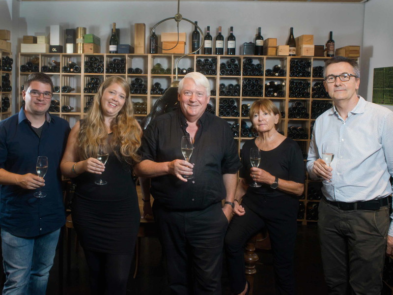 Andreas Keller (Mitte) und sein Team