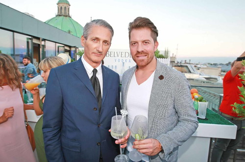 Designer Hermann Fankhauser und Opernsänger Daniel Serafin