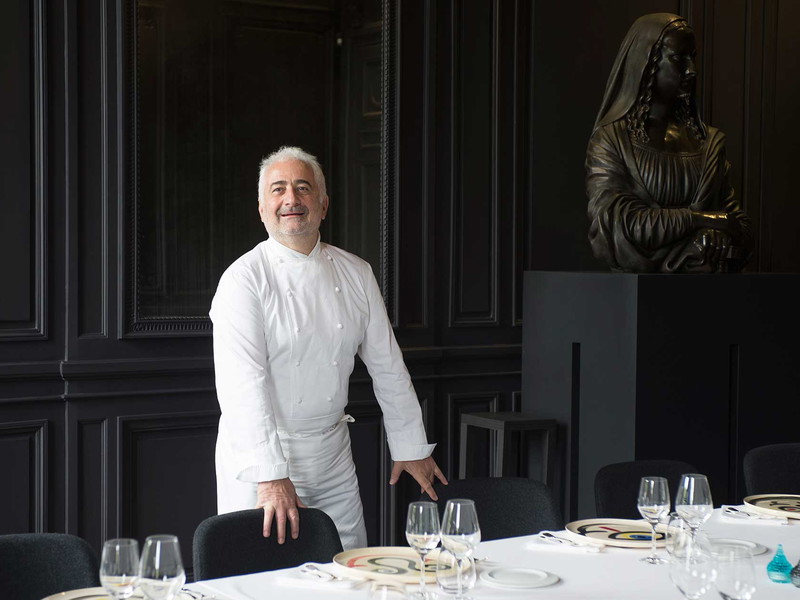 Schirmherr der 10. Edition La Part des Anges: Chefkoch Guy Savoy.