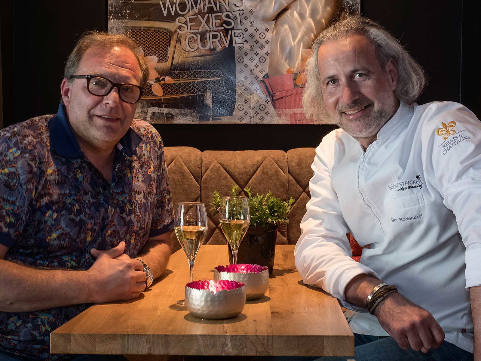 Devin Miles und Holger Bodendorf verbinden Kreativität, Genuss und Lebensfreude.