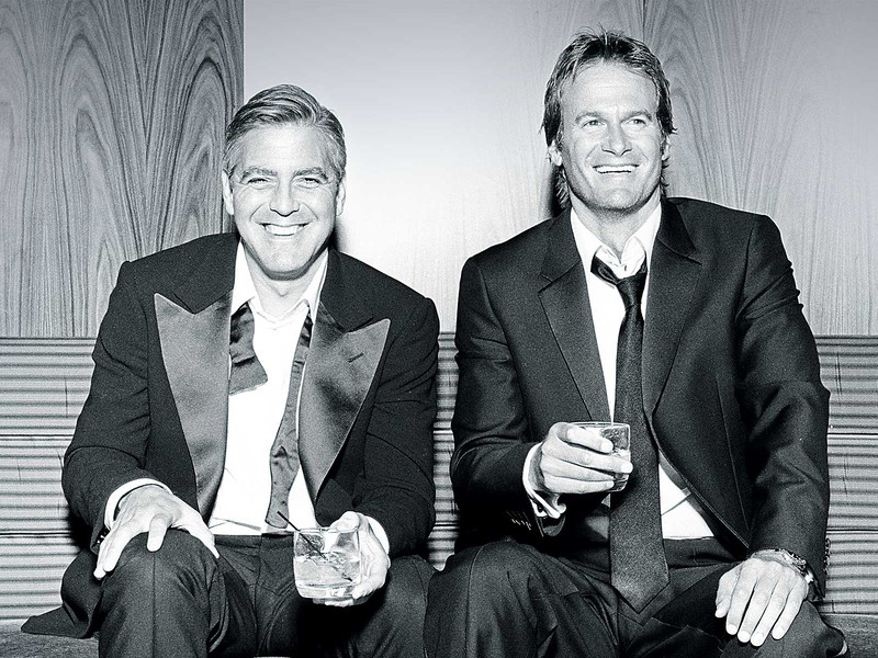 Trinkgefährten: George Clooney und Rande Gerber gründeten die Marke Casamigos Tequila.