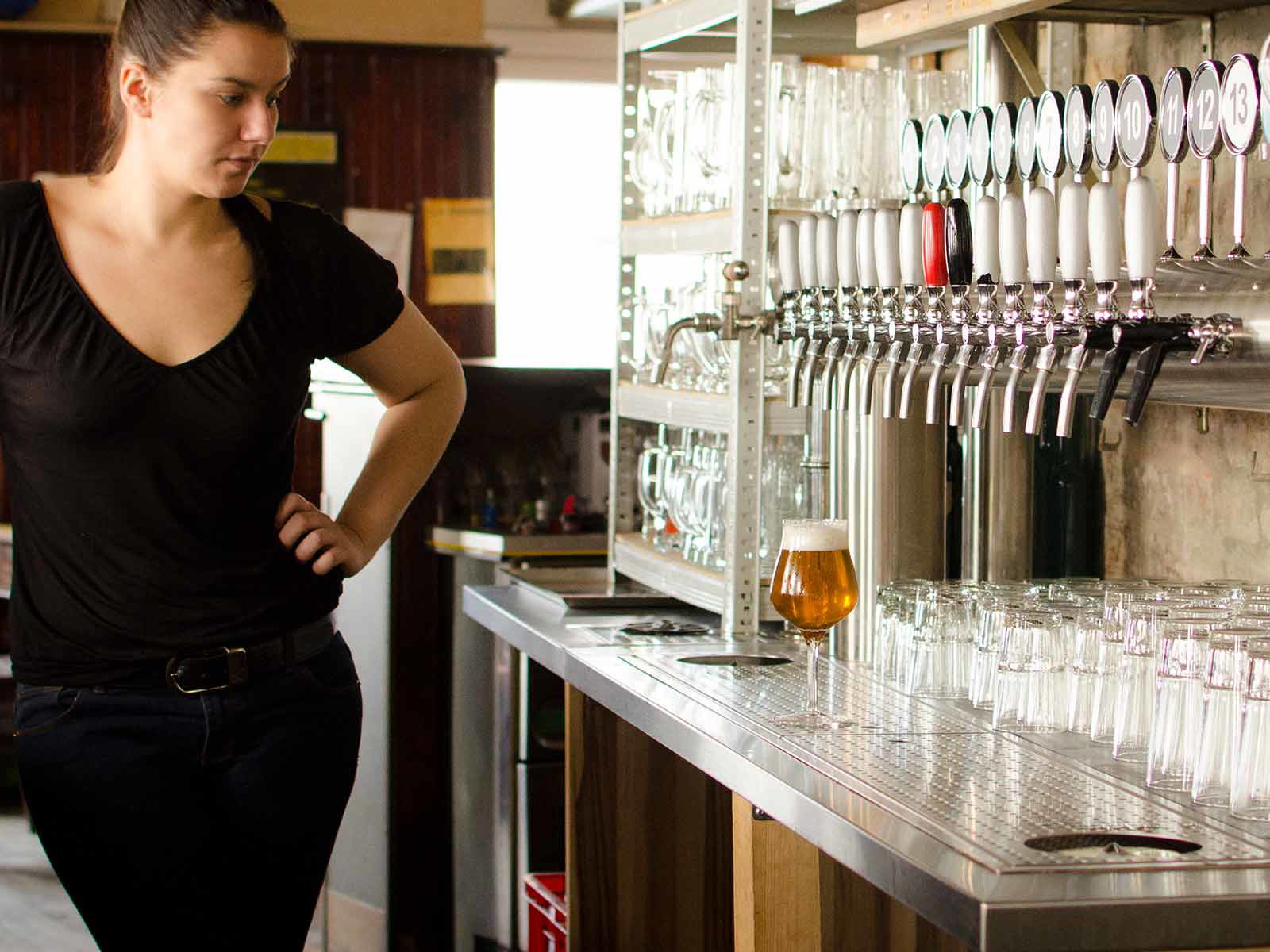 Dominique Schilk von der Collabs Brewery
