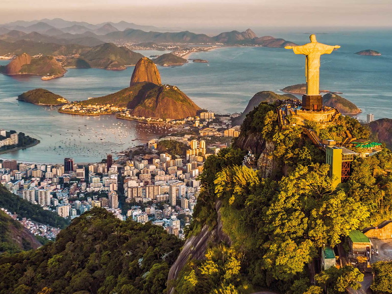 Pulsierende Metropole an der Guanabara-Bucht: Rio de Janeiro.