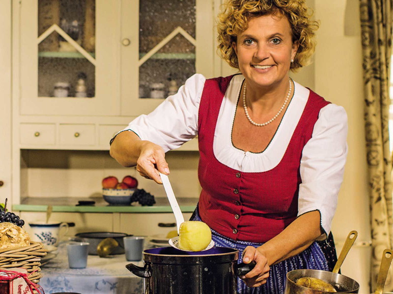 Authentisch: Elisabeth Lust-Sauberer hat ihre eigene Landwirtschaft.