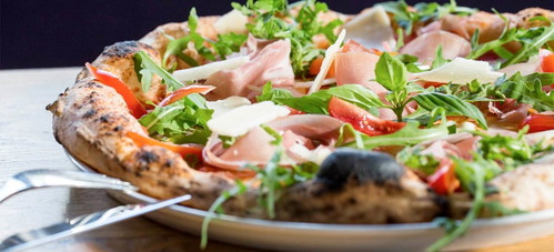 Kreation aus der Pizzeria »L'Autentico« in Wien Döbling.