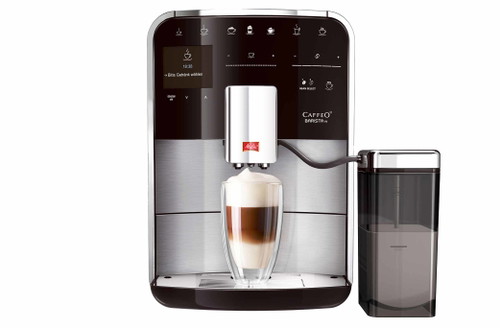 Platz 1: MELITTA Caffeo Barista TS – Für Kaffee-Genießer«Genial durchdacht», schreibt ein Jury-Mitglied über den Testsieger: elegantes Design, übersichtliche Menüführung, nur das Display ist etwas klein. Einzige Maschine im Test mit zwei Kaffeekammern für unterschiedliche Bohnen! Kaffee mit vollem Körper, gutes Mahlwerk. Feiner, guter Milchschaum. Einfache Reinigung.Gesehen für: CHF 1500,–Handling/Design: 4Kaffee: 4Milch: 4Reinigung: 4,5GESAMT: 16 von 20 Punkten