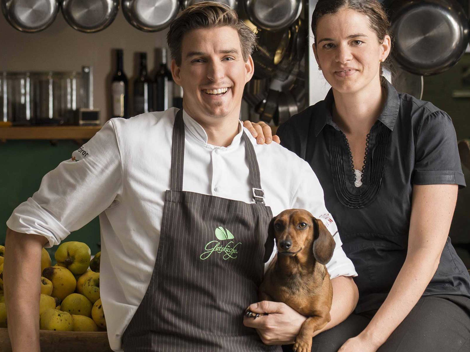 Matthias und Rebecca Gfrörer von der »Gutsküche«.