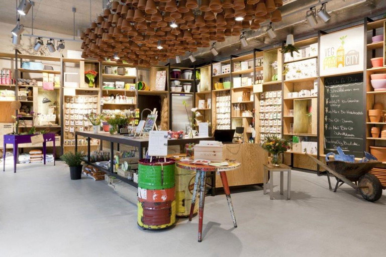 Im «Veg and the City» bekommen Besucher einen grünen Daumen.