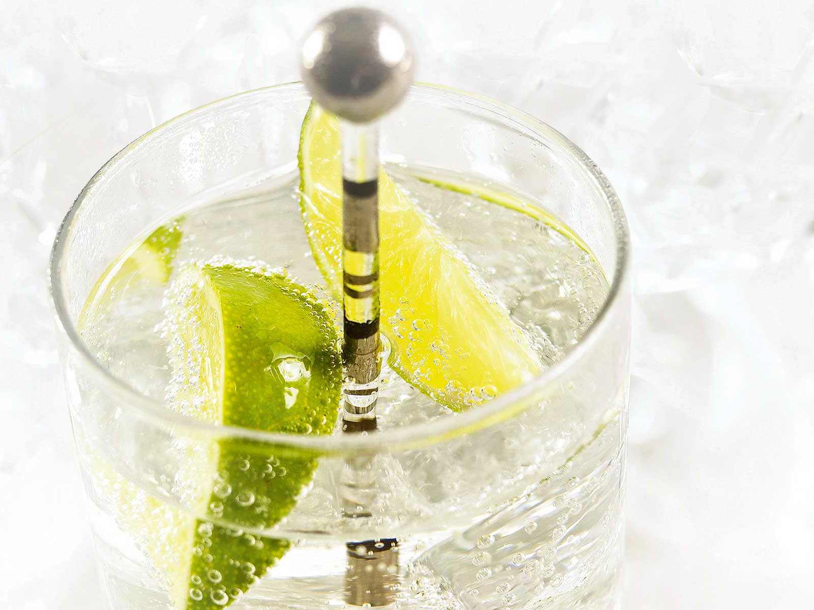 Ein entscheidender Parameter bei der Verkostung: die Mixability der Tonic Waters.