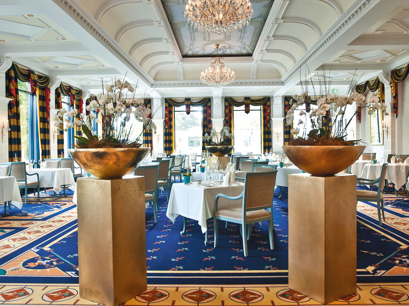  Restaurant »Bel-Air«&nbsp;im Grand Resort Bad Ragaz:&nbsp;edles Ambiente für Genuss&nbsp;der Extraklasse.&nbsp;
