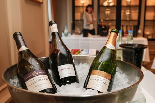 Champagne Andre Roger.