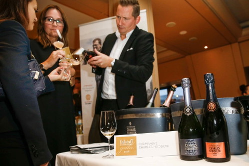 Champagne Charles Heidsieck.
