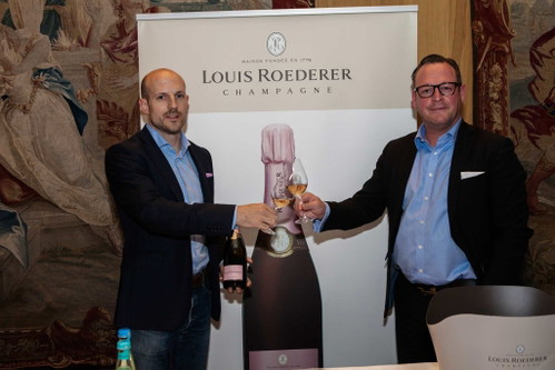 Champagne Louis Roederer.