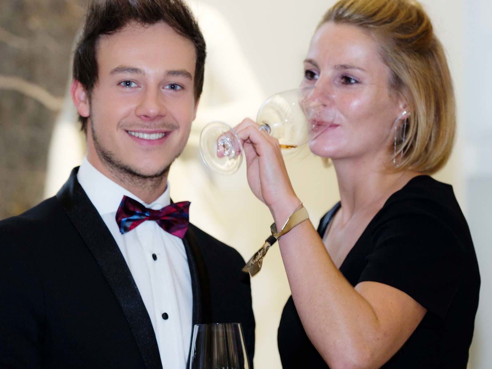 Die Champagner-Gala in der Alten Staatsgalerie Stuttgart.