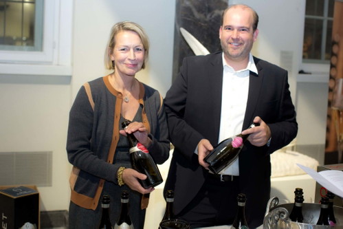Champagne Gosset.