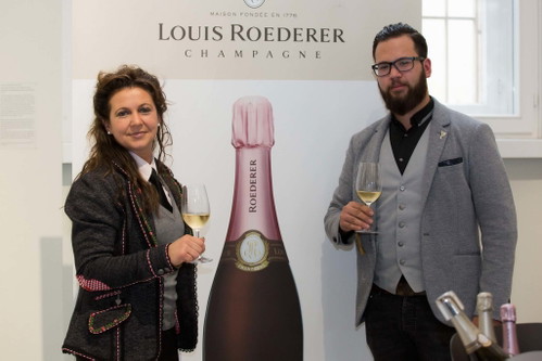 Champagne Louis Roederer.