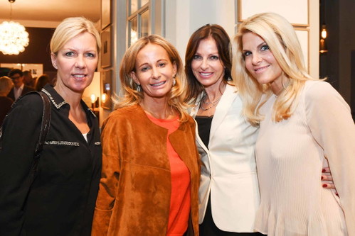 Daniela Markus, Unternehmerin Claudia Albert, Falstaff-Herausgeberin Angelika Rosam und Fisch-Züchterin Kaja Quester.