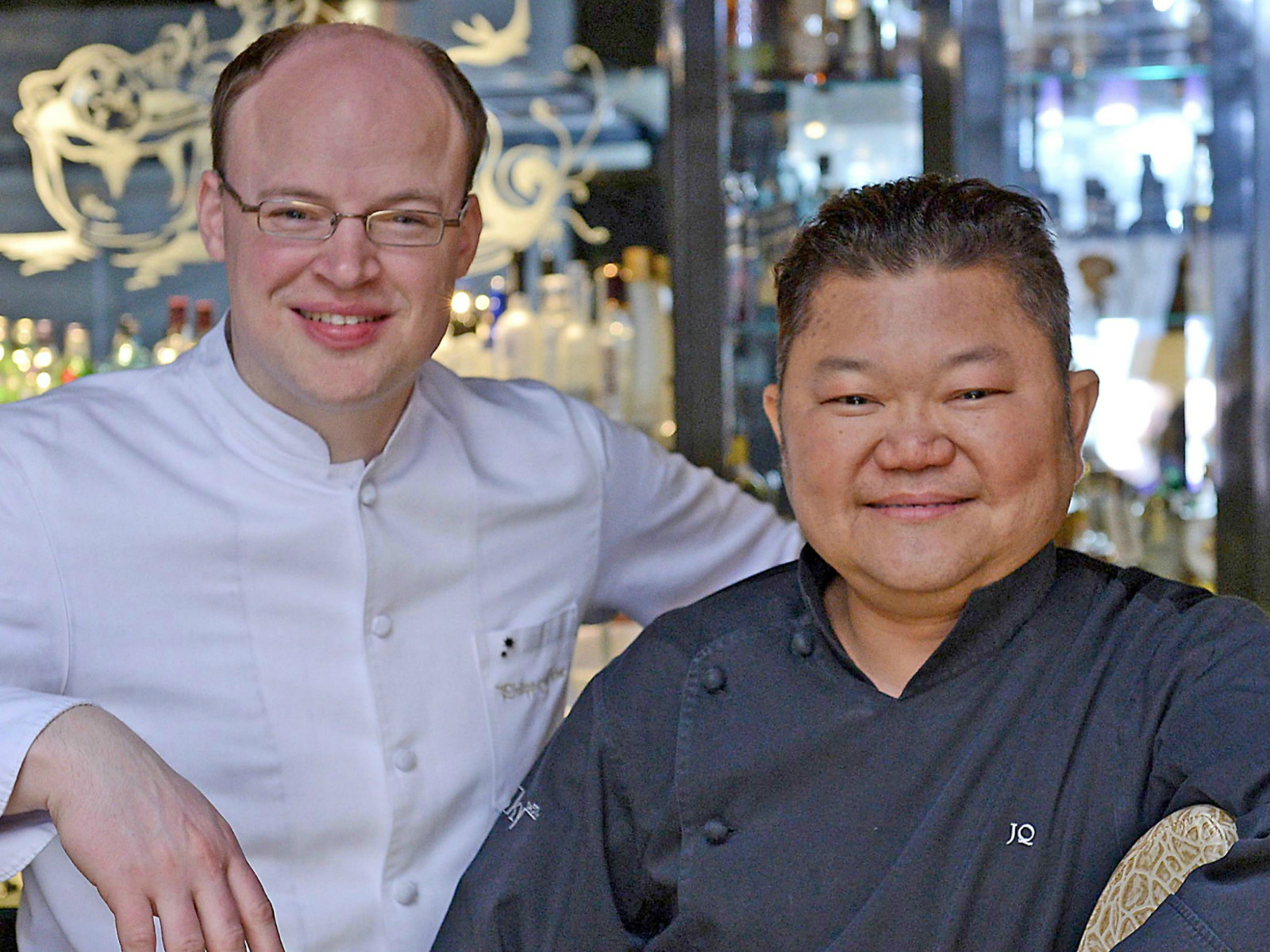Philipp Ferber und Justin Quek.