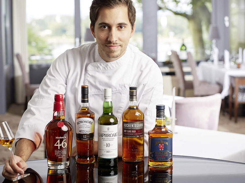 Philipp Stein integriert Whisky in seine Küche.