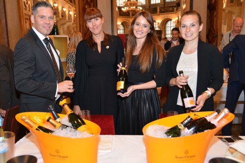 Das Team von Veuve Clicquot