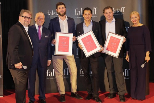 Die besten Vertreter des Zweigelt 2014: Weingut Hans Schwarz (hier Sohn Michael Schwarz), Philipp Grassl und Michael Allacher.