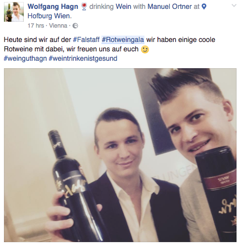 © Facebook/Wolfgang Hagn