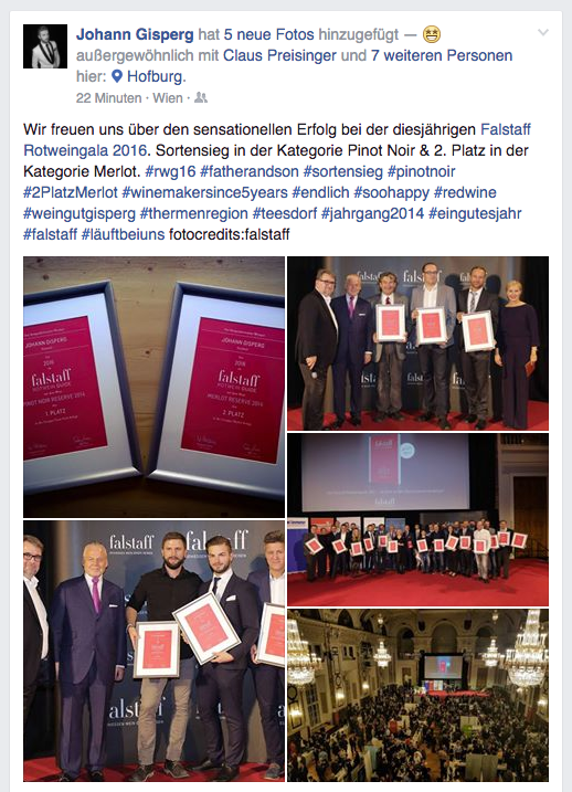 © Facebook/Johann Gisperg