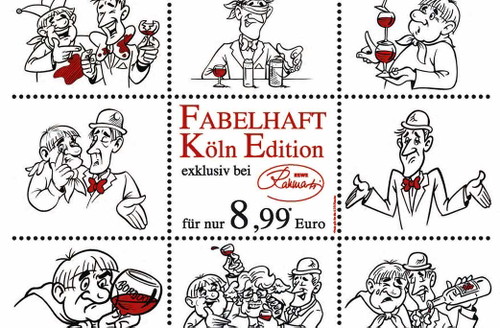 Niepoort Vinhos Die Etiketten der Fabelhaft-Familie werden von lokalen Künstlern entworfen. 