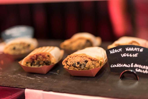Vegetarische Wraps von den Wrap Stars