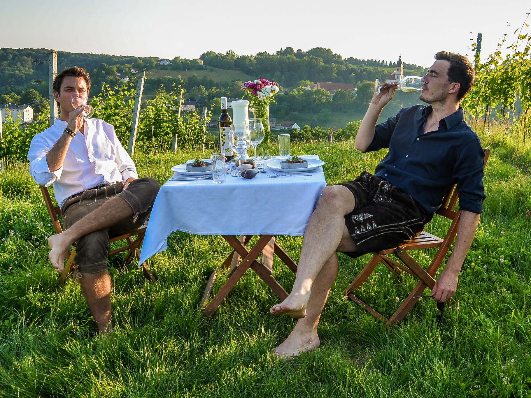Michael Hebenstreit und Marc Fauster.