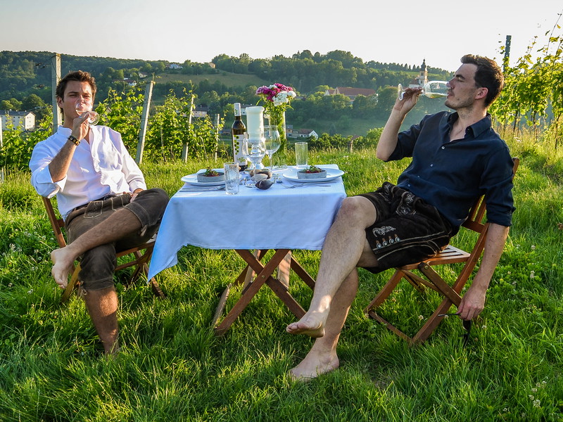 Michael Hebenstreit und Marc Fauster.