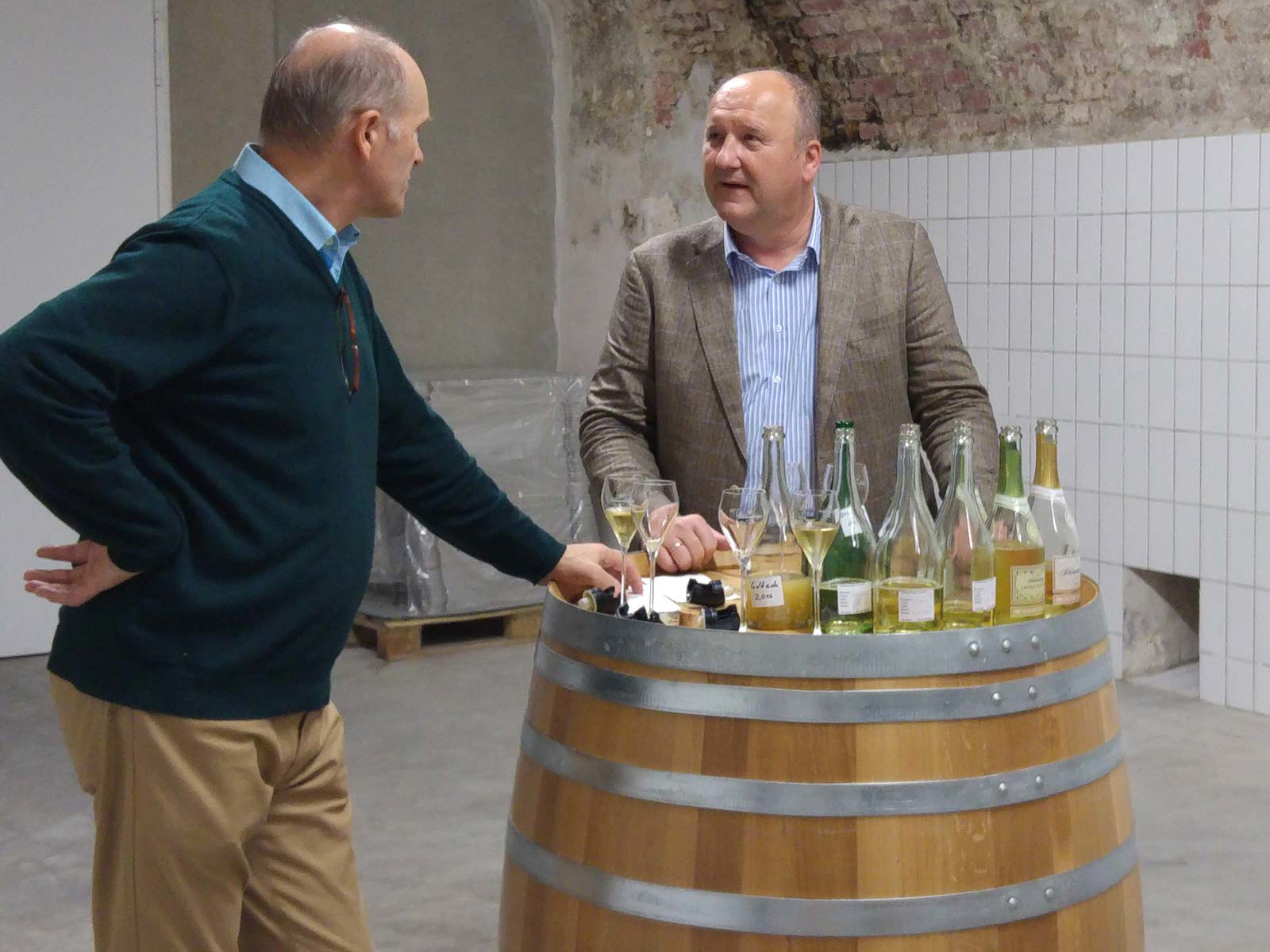 Johann Krames und Herbert Jagersberger.