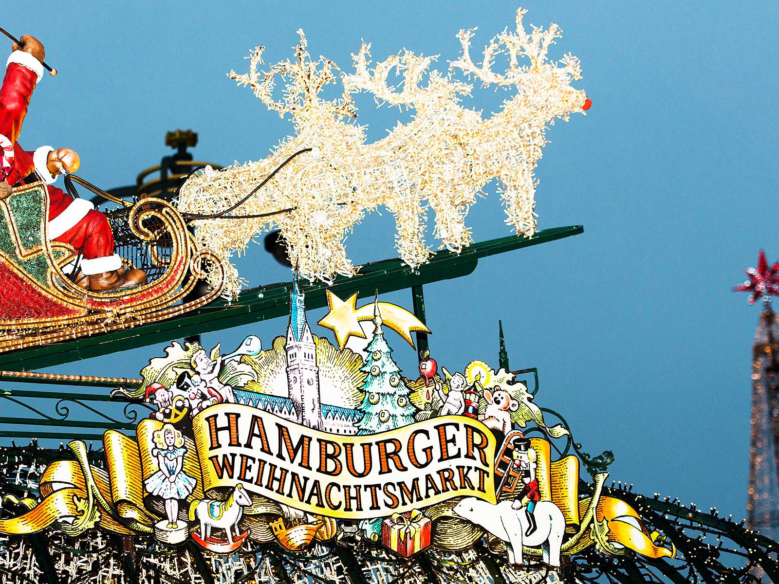 Weihnachten in Hamburg.