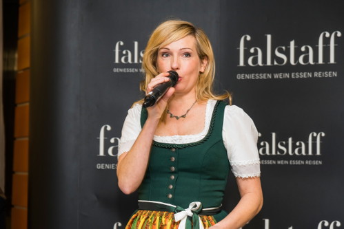 Moderatorin Martina Poel.