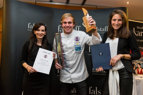 Alexandra Gorsche, Sieger im Bereich Küche Hermann Retzer und Christiane Troicher.
