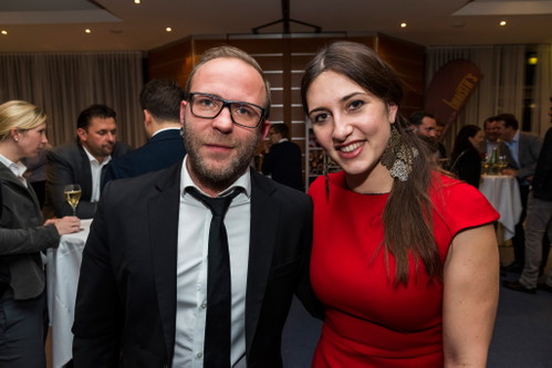 Matthias Putz mit Stephanie Machater.