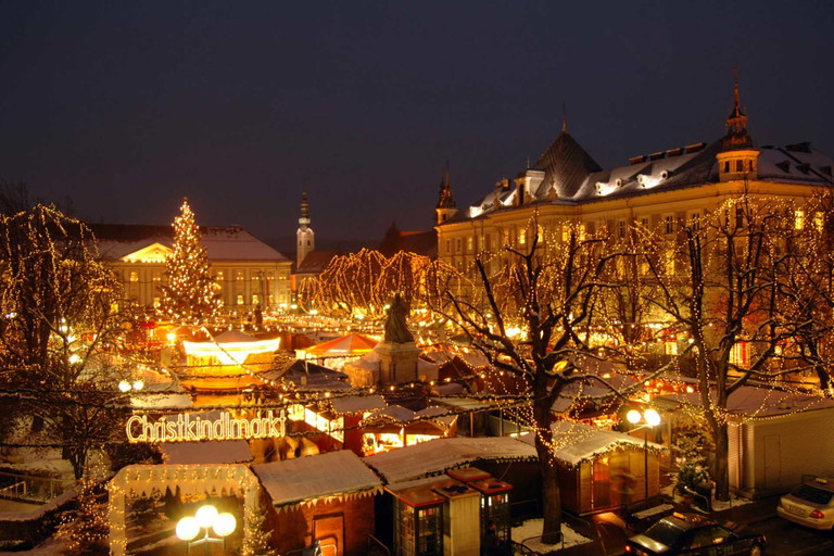 Immer einen Besuch wert: Der Christkindlmarkt in Klagenfurt.