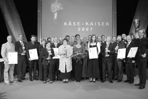 Die Verleihung der Käsekaiser für 2007 war eine Zäsur. Man präsentierte ein neues Design und neue Kategorien.&nbsp;