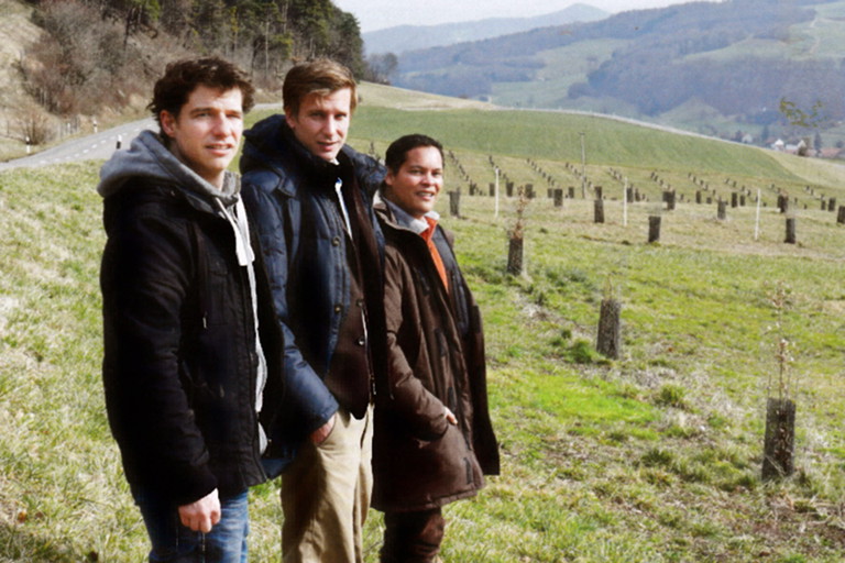 Die drei Chefs von Swisstruffle: Riet Klainguti, Christopher Gasser und Andreas Müller.