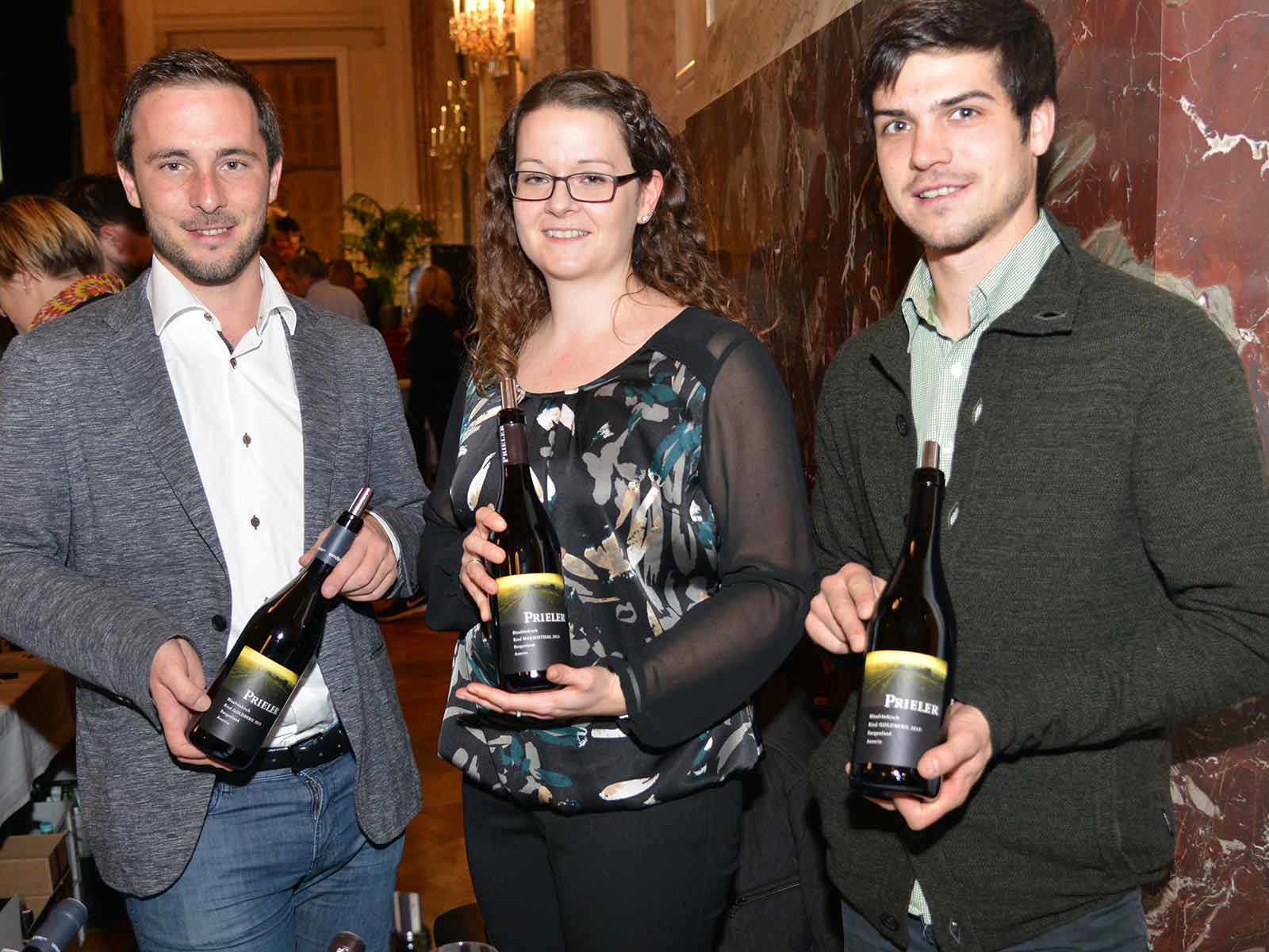 Unter den Rotweingala-Winzern: Das Weingut Prieler aus Schützen am Gebirge