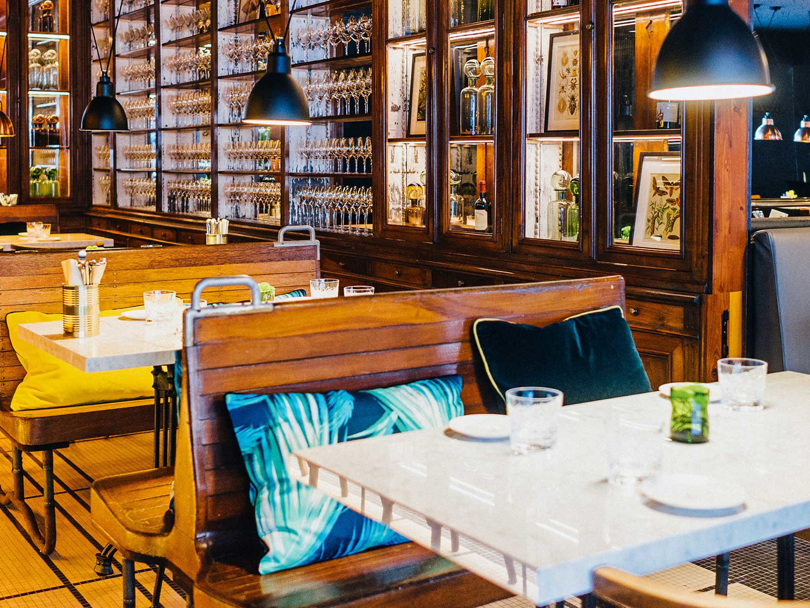 Die gemütliche Brasserie »Colette« in Berlin.