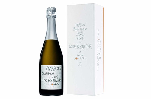 Roederer Das Etikett des «Brut Nature 2006» stammt von Philippe Starck.