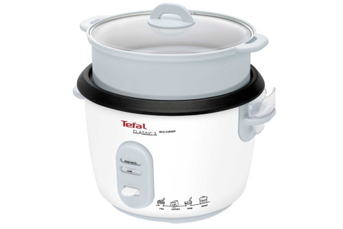 Platz 2: Tefal Classic 2, RK 1011 15 – Für Hungrige.Geschmackssieger: Reis wird von der Jury als «sticky», umami und glasig beschrieben. Simple Bedienung, keine Zusatzfunktionen. Schönes Design, aber viel Plastik verarbeitet. Kunststoff-Dampfeinsatz. Gesehen für: CHF 59,95. Design: 3 | 5Zubereitung: 2,3 | 5Geschmack: 3,3 | 5Gesamt: 8,7 von 15 Punkten