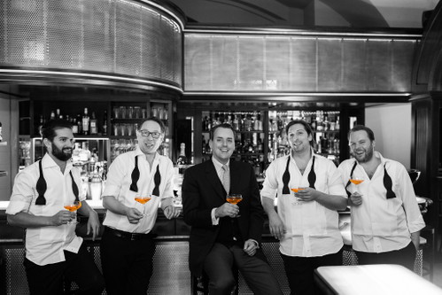 Das Kleinod-Team, das stets für ausgezeichnete Drinks sorgt.