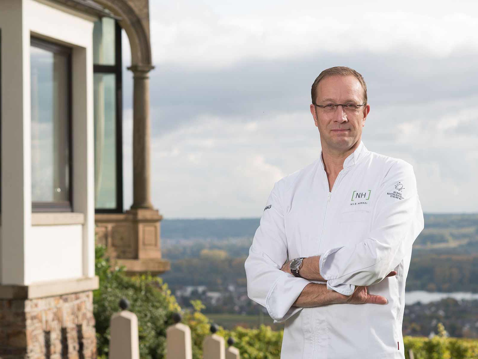 Nils Henkel auf Burg Schwarzenstein