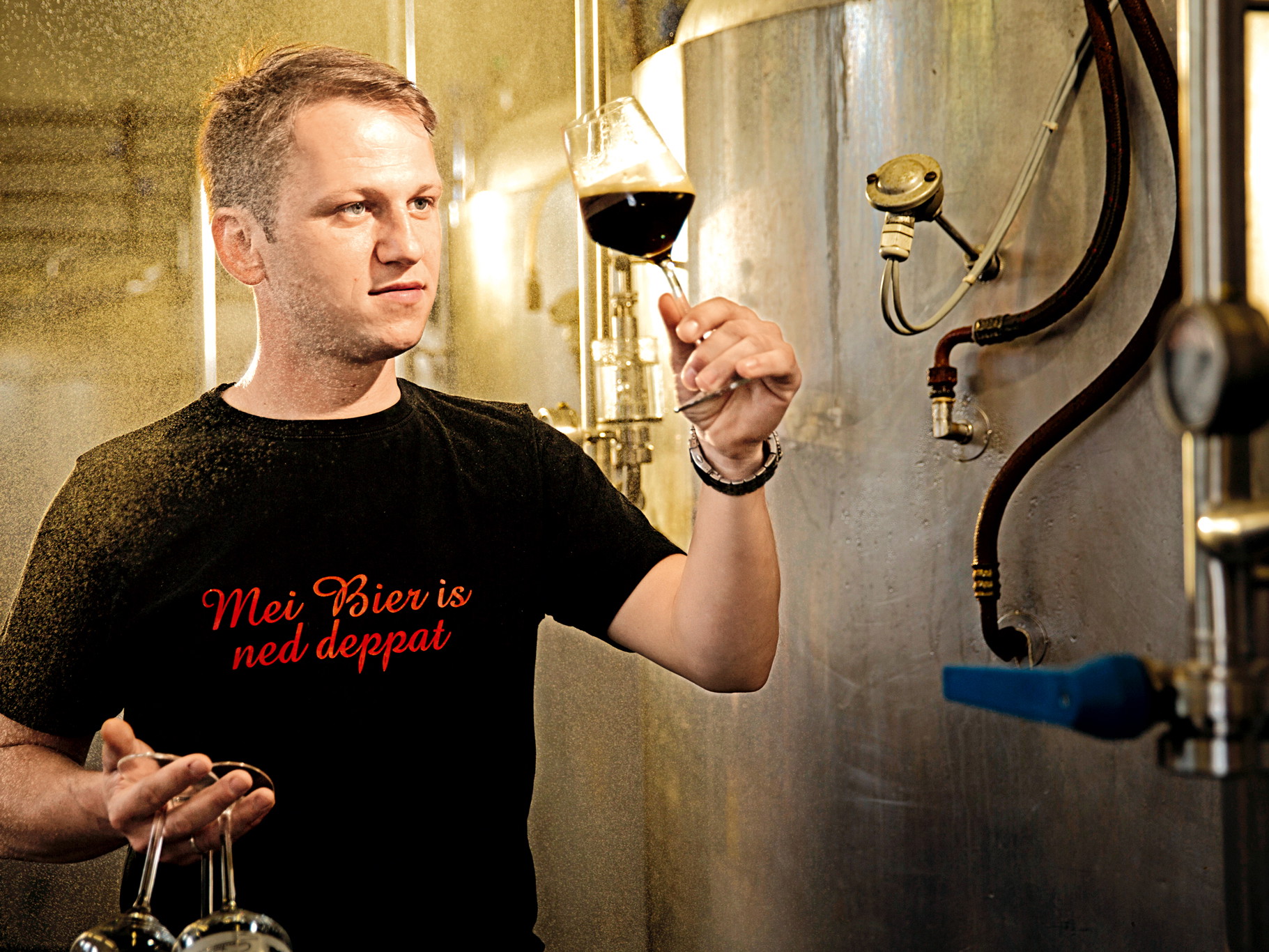 Alois Gratzer hat sein erstes Bier mit 15 Jahren gebraut.