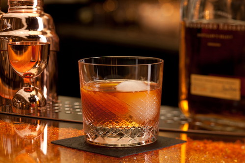 Ein »Old fashioned« im »The Bank«.