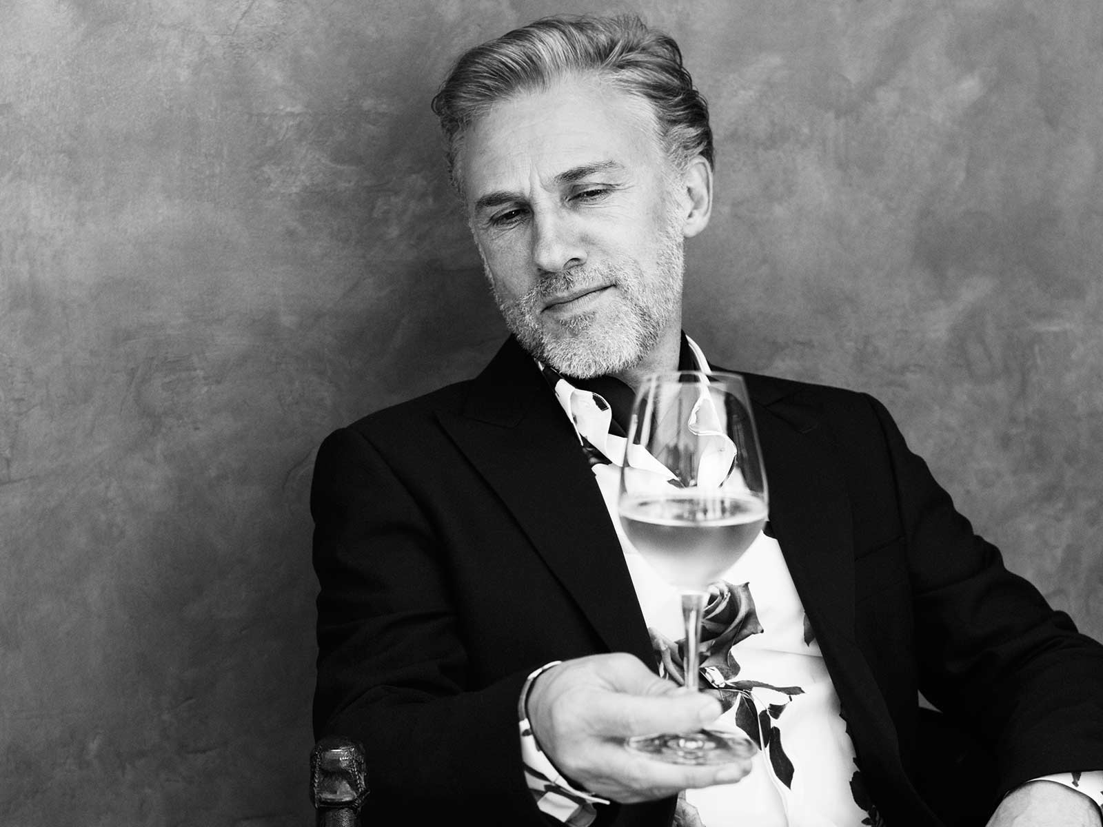 Der zweifache österreichische Oscar-Preisträger Christoph Waltz ist ein Kenner und Liebhaber&nbsp;gereifter Champagner. Für den Dom Pérignon Plénitude Deuxième »P2« ist er ein überzeugendes Testimonial.