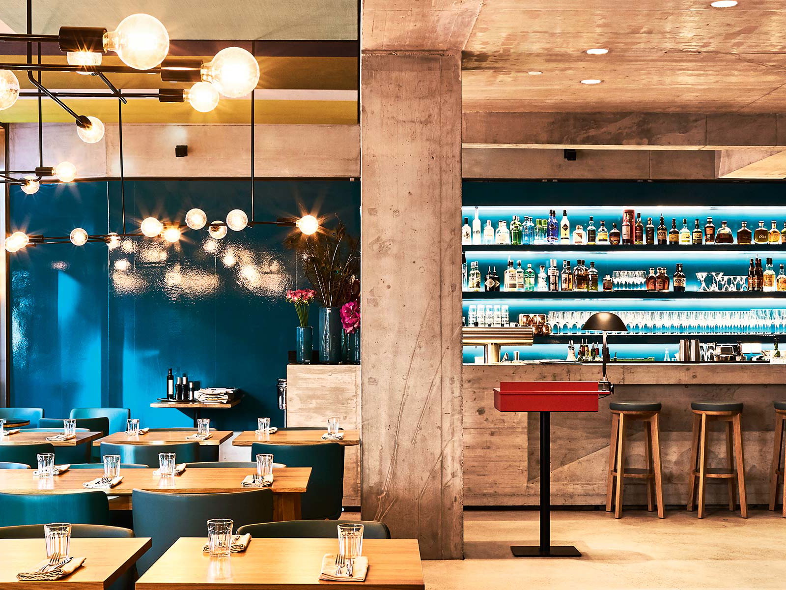 Das Restaurant «eatery» im Hotel Nomad.