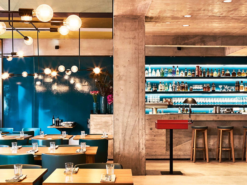 Das Restaurant «eatery» im Hotel Nomad.